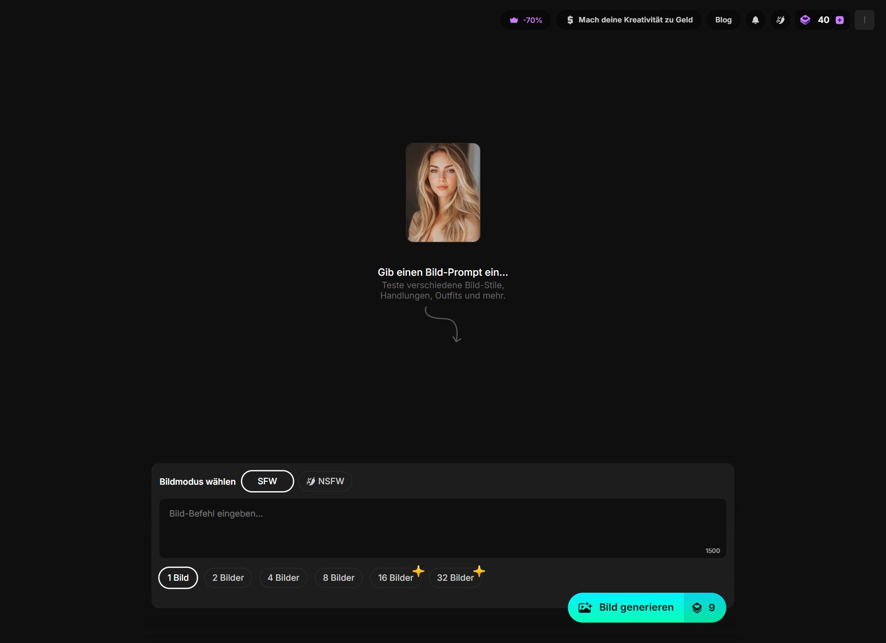 Bildgenerator lovescape