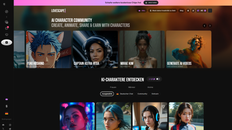 home page lovescape de